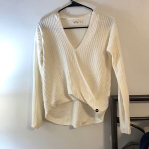 White Hollister Sweater